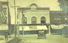 historic images of Northville NY main street Northville 5 and 10 5 and dime